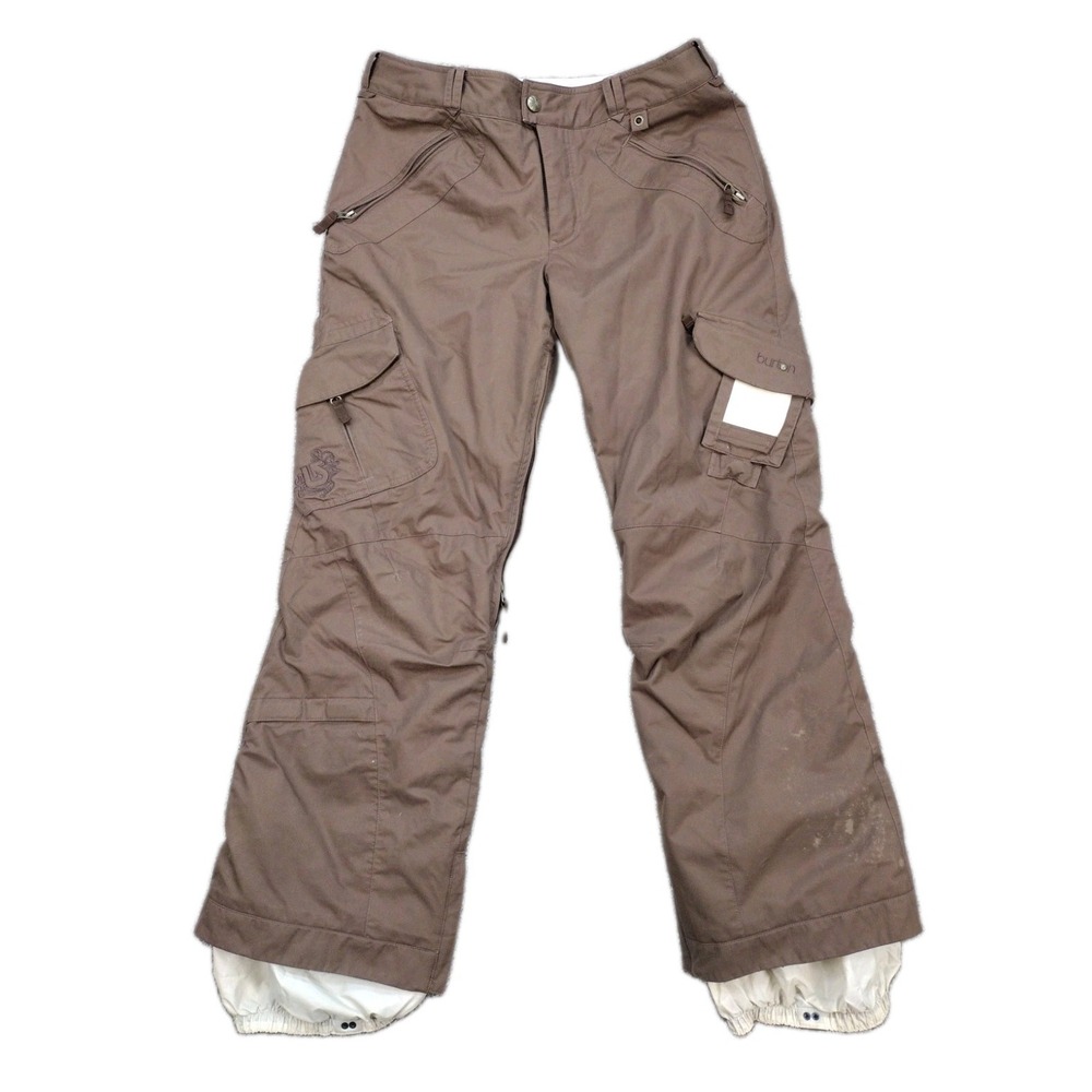 Burton DryRide Snowboarding Pants Men's Medium Brown Waterproof Ski Snow
